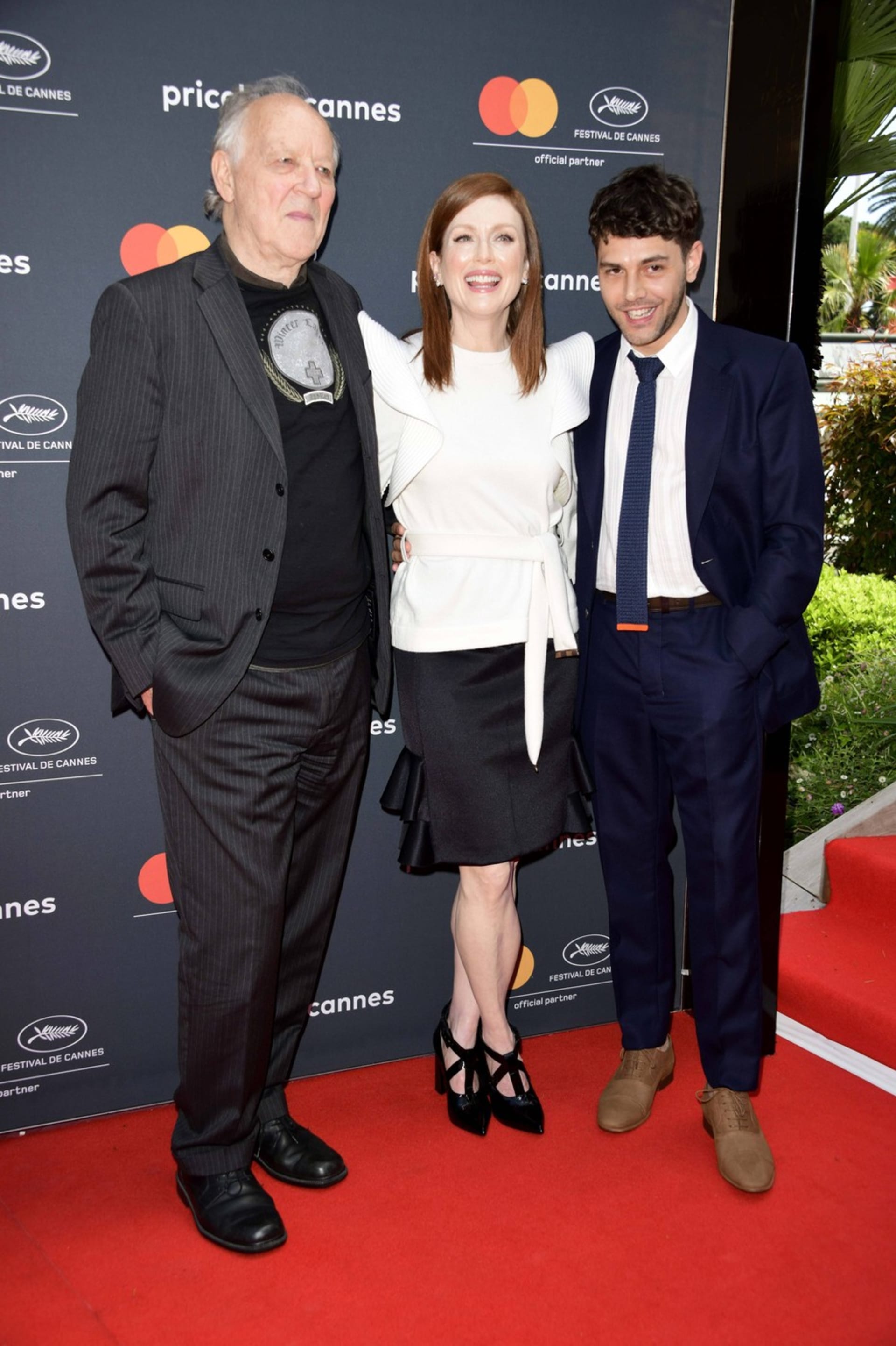 Werner Herzog, Julianne Moore a Xavier Dolan na festivalu v Cannes