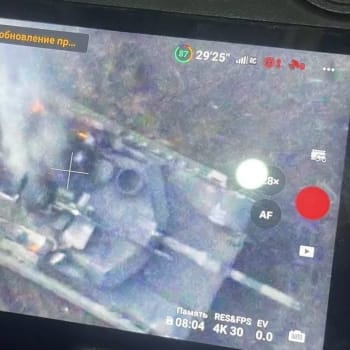 Údajně zničený americký tank M1A1 Abrams