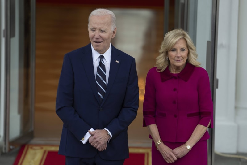 Americký prezident Joe Biden se svou manželkou Jill 