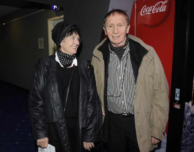 Ivan Kraus s milovanou ženou Naděždou. 