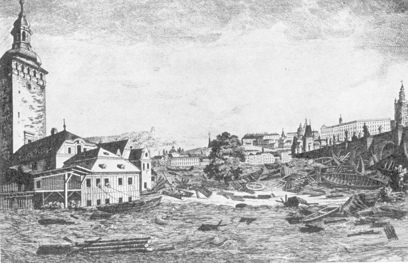 Následky povodní v roce 1824