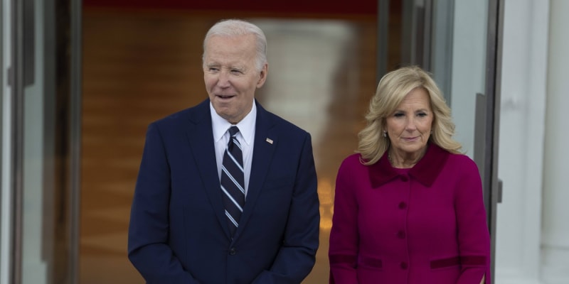 Americký prezident Joe Biden se svou manželkou Jill 