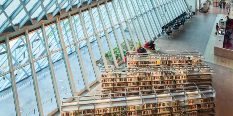 Ústřední knihovna v Seattlu