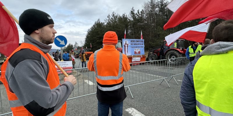Protesty polských rolníků