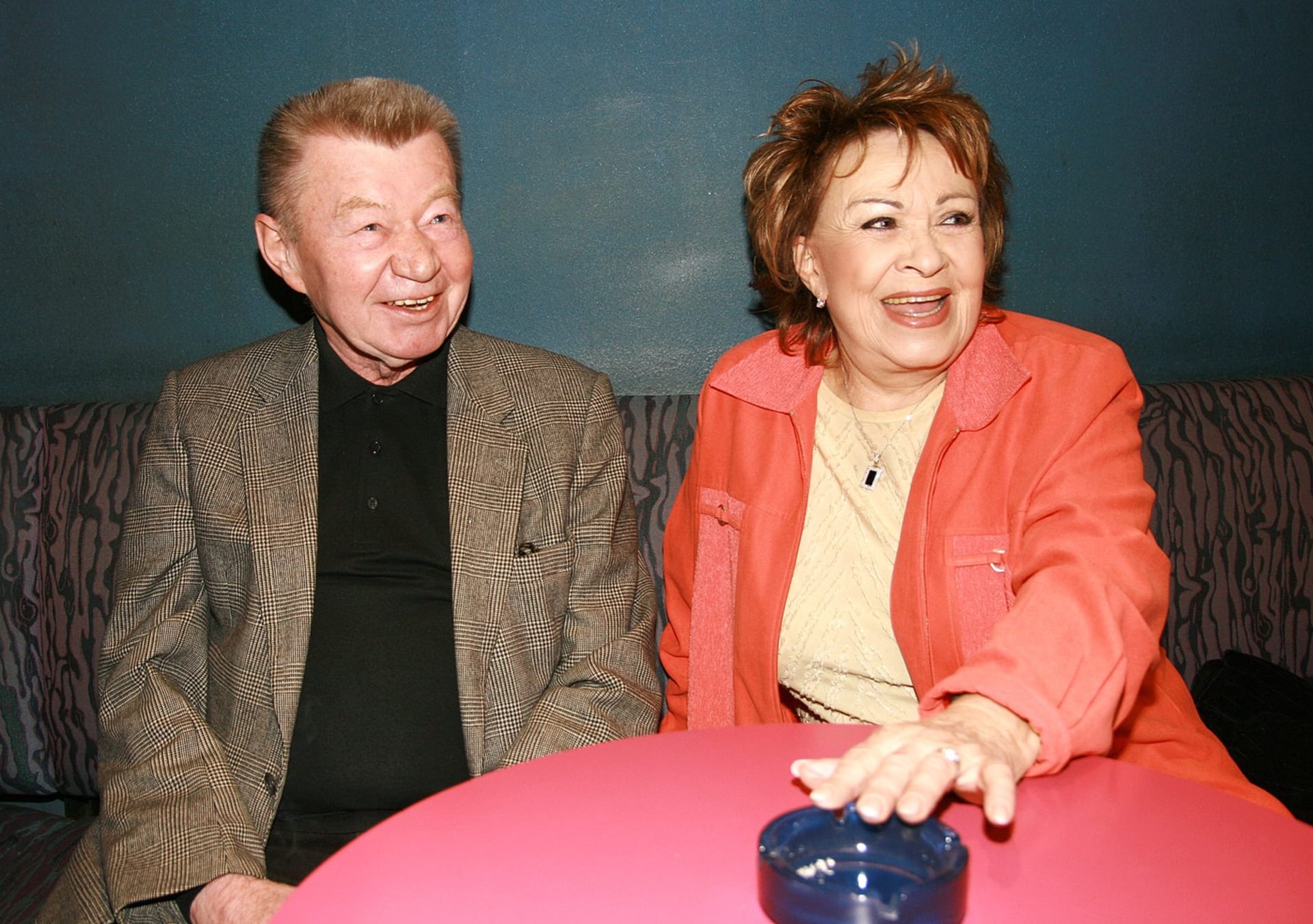 S Jiřinou Bohdalovou se Václav  Sloup vždycky rád viděl. Pojilo je přátelství. 