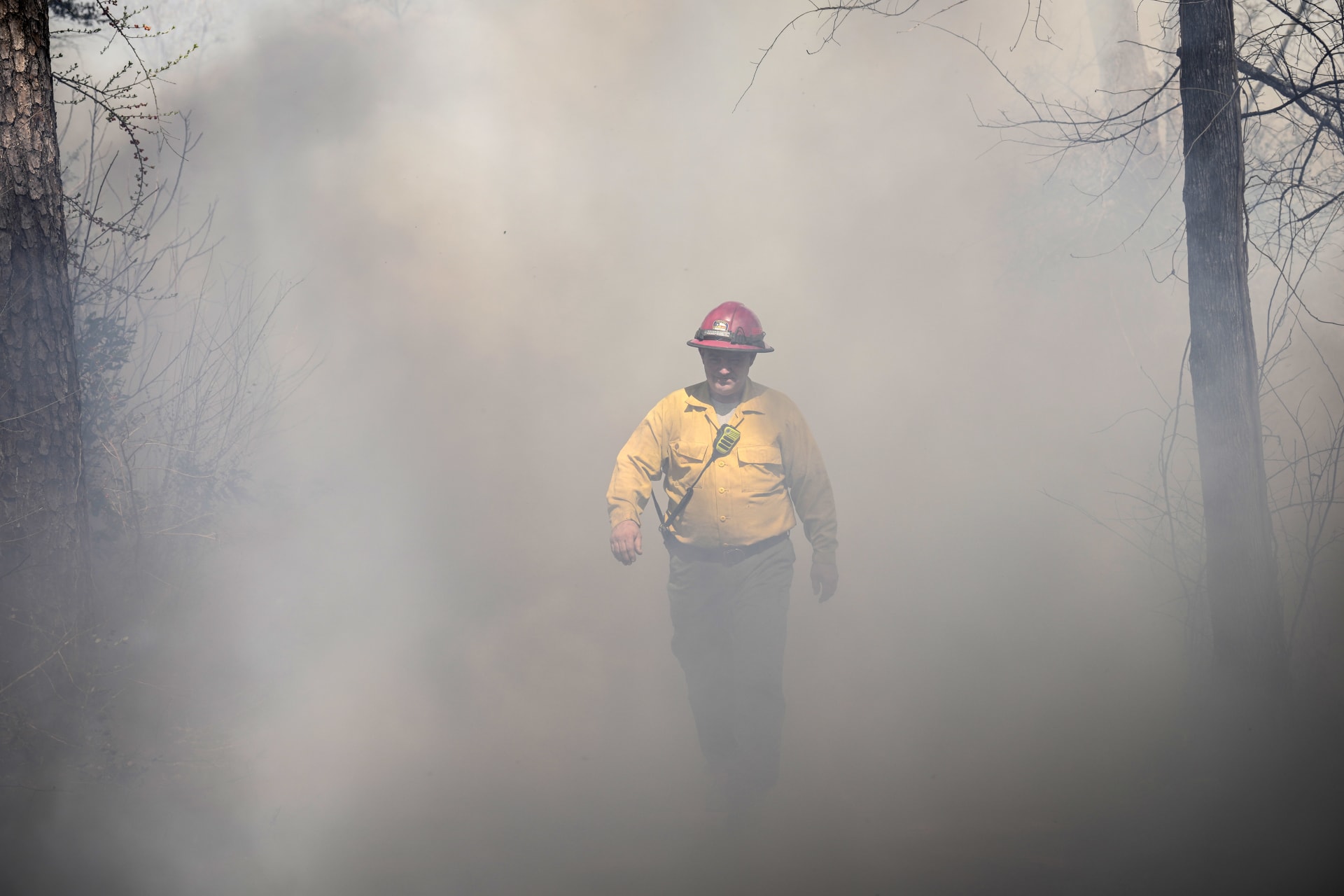 Texas sužují lesní požáry.