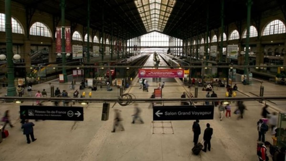 Pařížské nádraží Gare du Nord