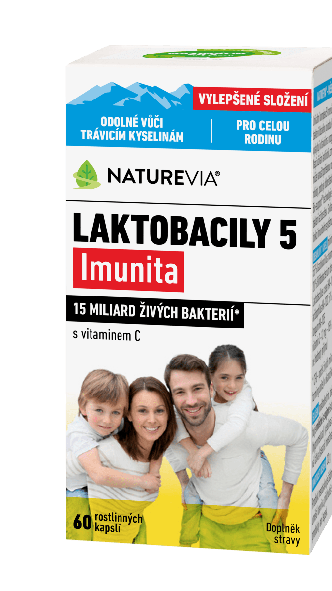 NATUREVIA LAKTOBACILY 5 IMUNITA
