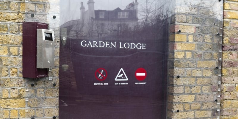 Garden Lodge v Kensingtonu
