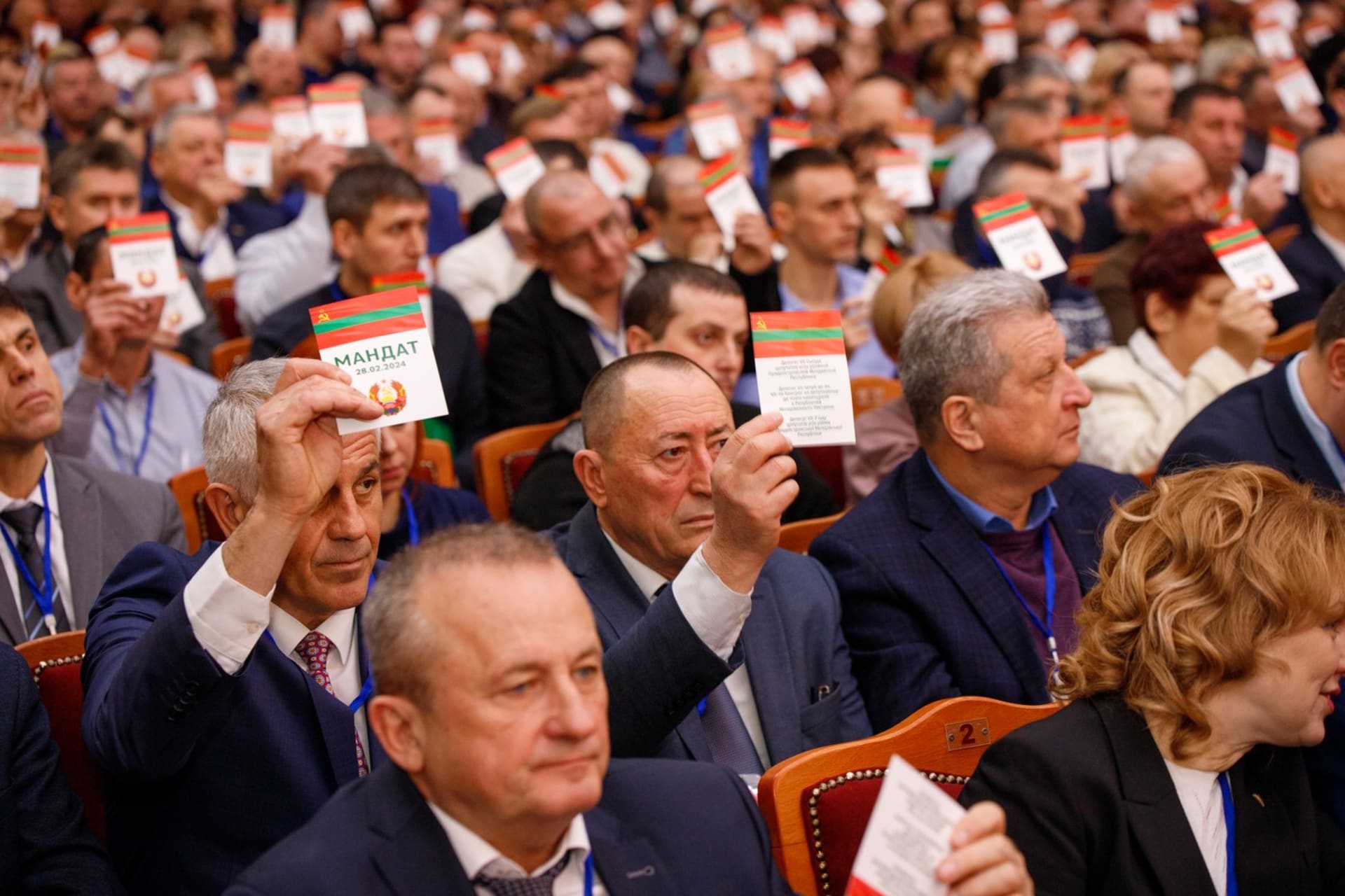 Politici Podněstří na zvláštním sjezdu požádali Moskvu, aby je chránila před „rostoucím tlakem ze strany Moldavska“.