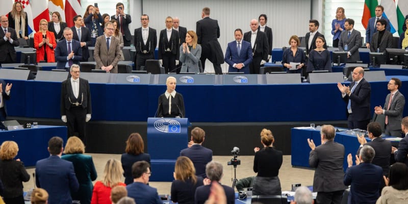 Julija Navalná měla projev v Evropském parlamentu