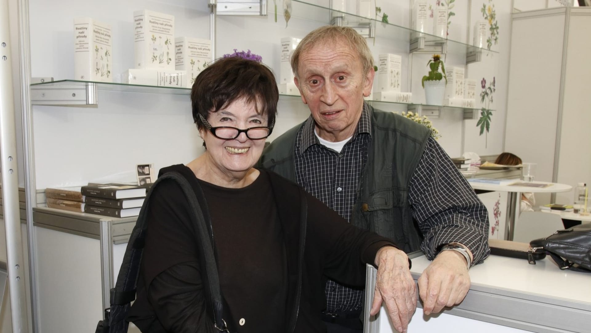 Ivan Kraus s manželkou Naděždou tvoří spokojený pár. 