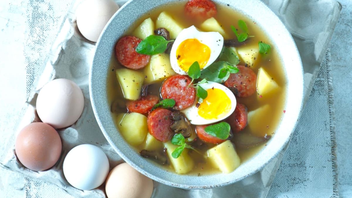 Žurek – tradiční polská polévka s kváskem