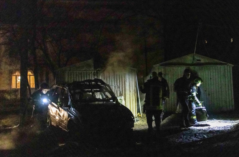Jednu oběť si vyžádal nálet bezpilotních letounů také v Charkovské oblasti.