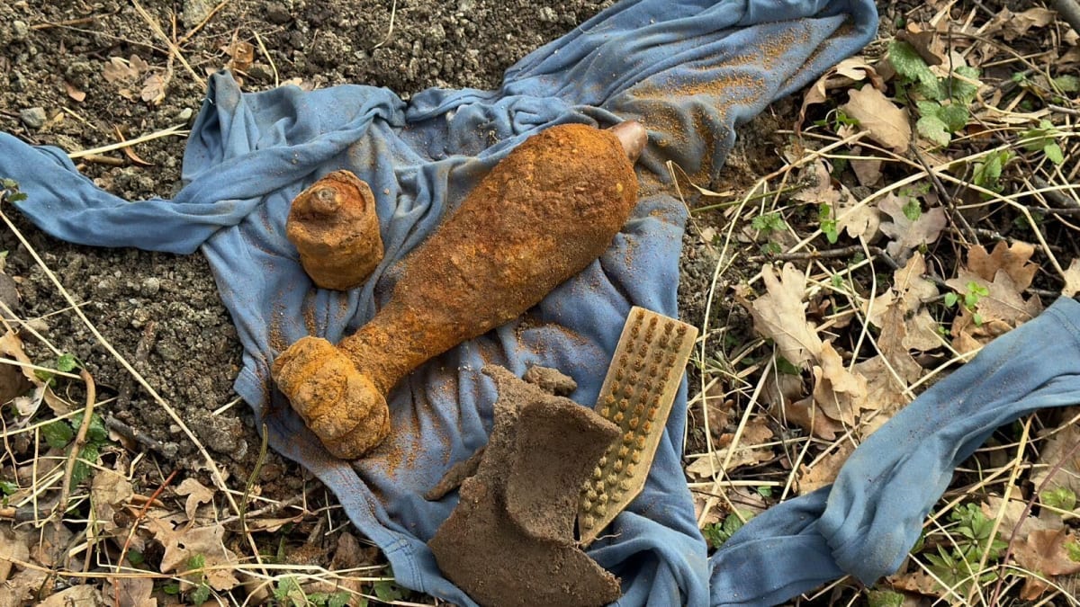 Nález nebezpečné munice v Mlékojedech