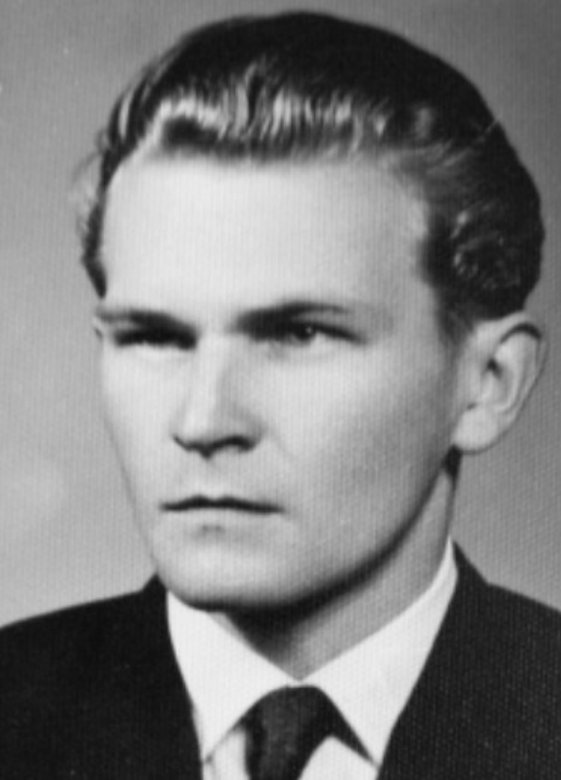 Někdejší politický vězeň z padesátých let, Leo Žídek, v mládí.