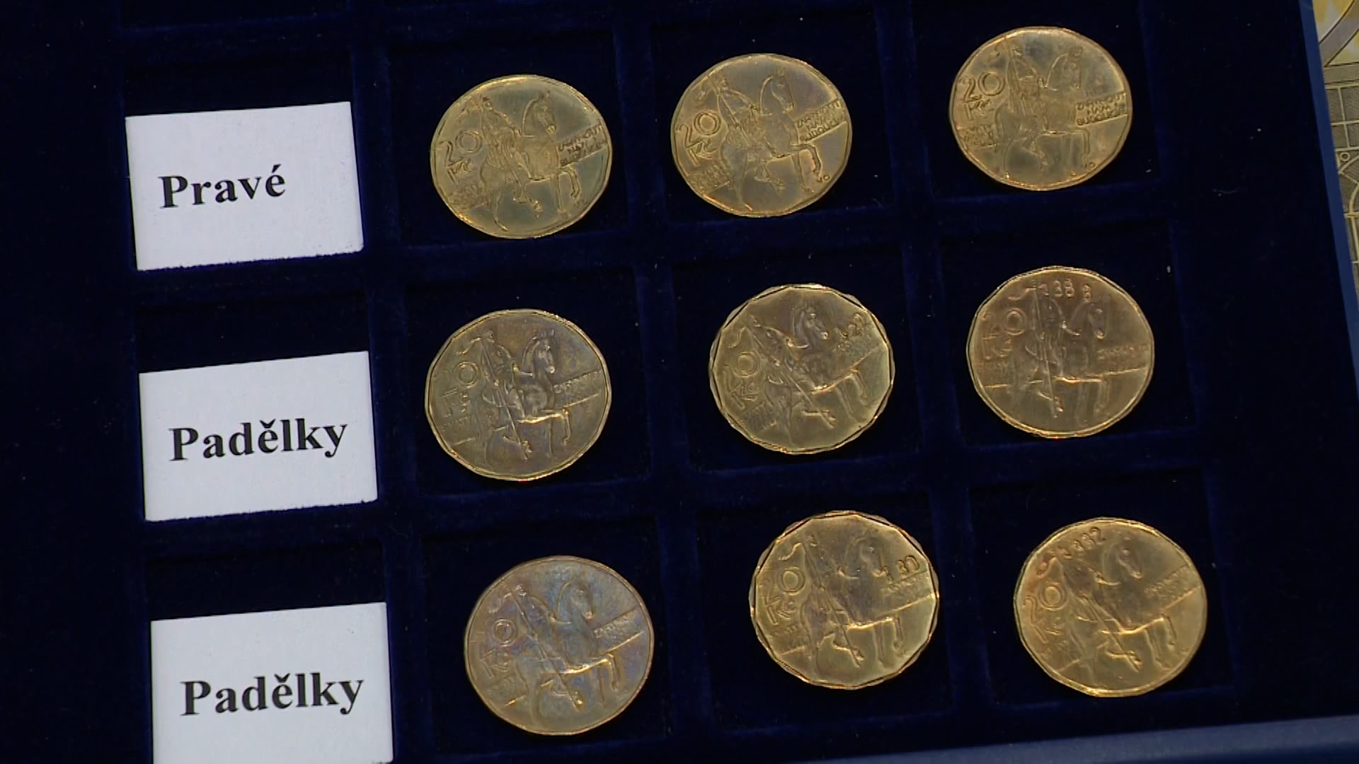 Z mincí se nejčastěji falšují dvacetikoruny. 