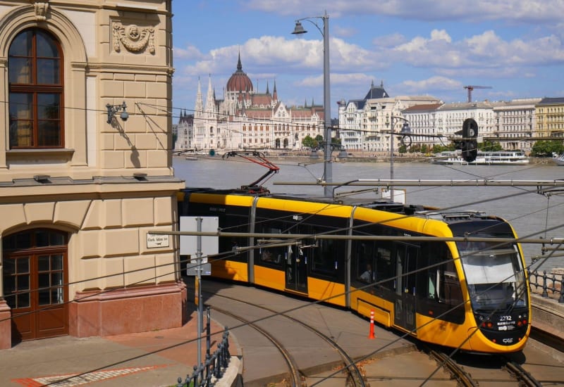 Tramvaj v Budapešti