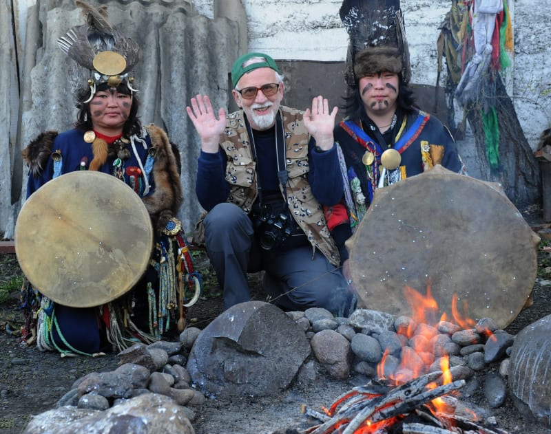 S tuvinskými šamany, Kyzyl 2011