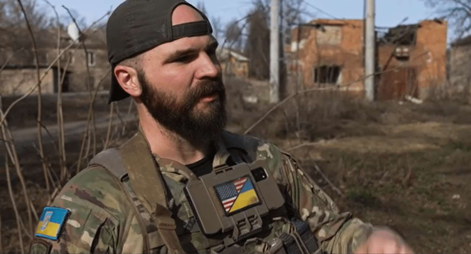 Americký dobrovolník bojující na straně Ukrajinců Garrison Foster