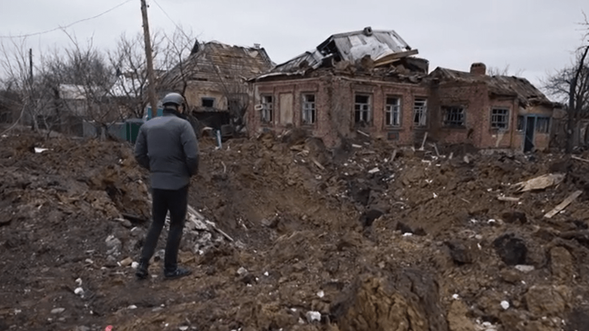 Vesnice v okolí Avdijivky jsou prakticky zničené