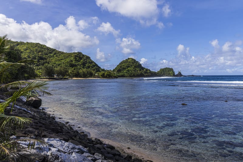 Národní park Americká Samoa je poměrně daleko od pevninských břehů USA. Rozkládá se na třech ostrovech v Pacifiku.