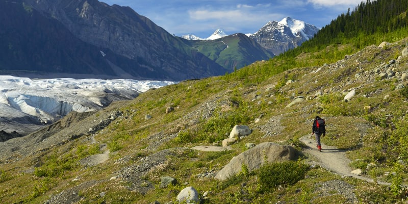 Národní park Wrangell-St. Elias se rozkládá na 13,2 milionu akrů a je největší v USA.