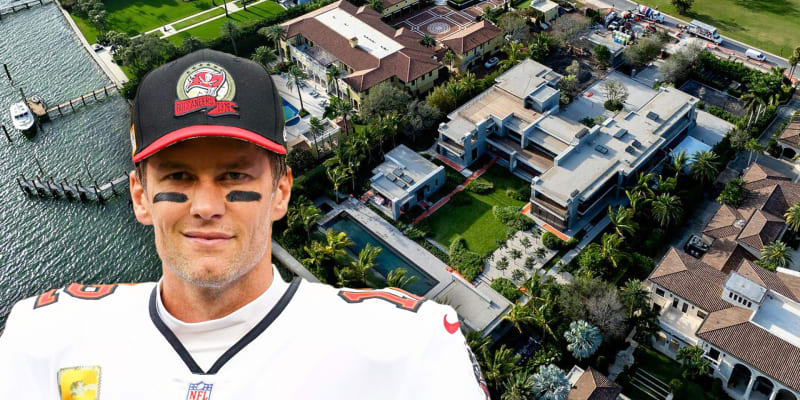 Tom Brady se nastěhoval do nového sídla v Miami. 
