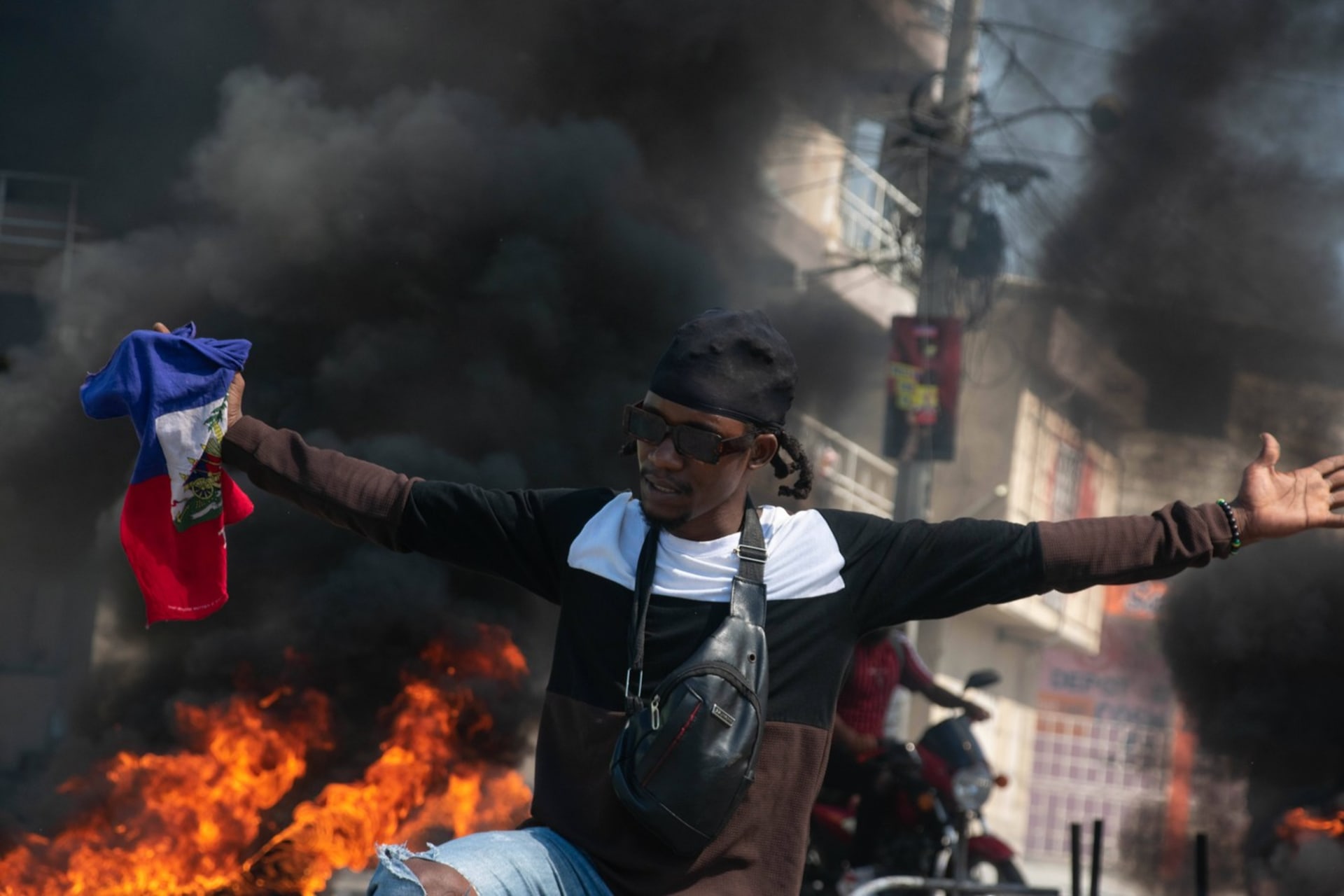 Nepokoje ve městě Port-au-Prince na Haiti
