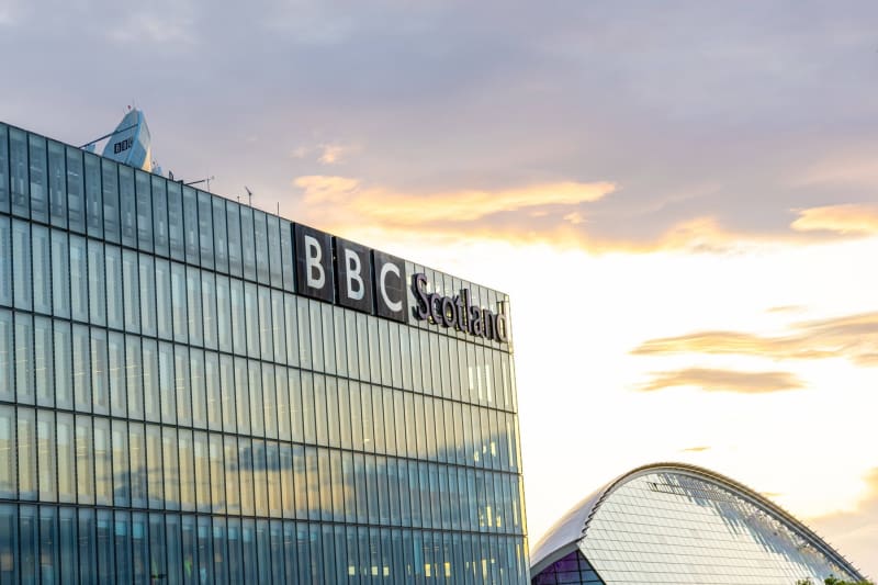 Budova skotské BBC