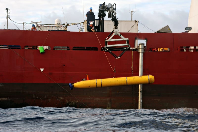 Do pátrání se zapojila i technika pro hlubokomořský průzkum