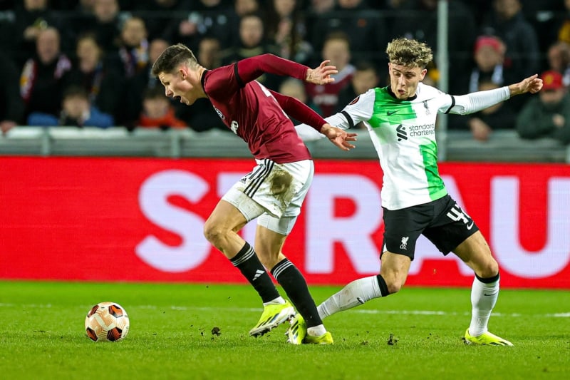 Sparta v úvodním osmifinále Evropské ligy utrpěla doma s Liverpoolem debakl 1:5.