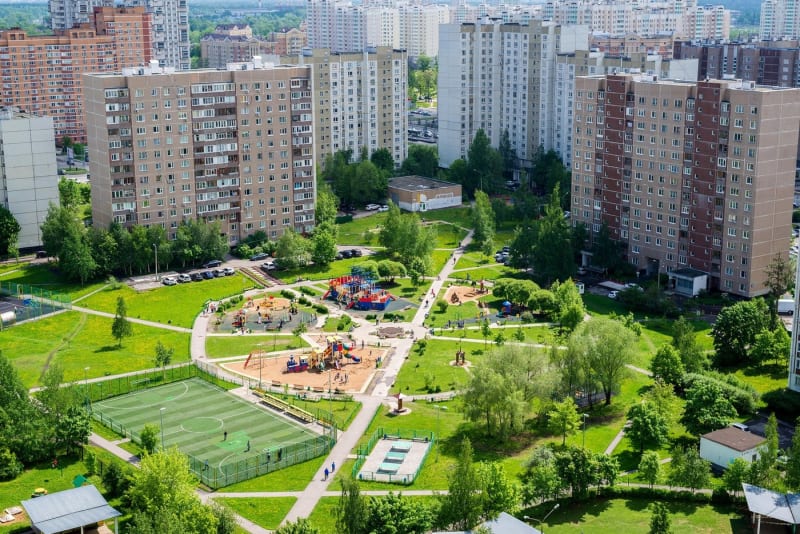 Sovětští architekti vyvinuli postupně množství typů panelových domů 