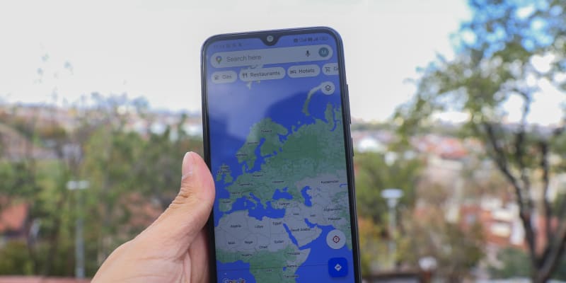 Aplikace Google Mapy