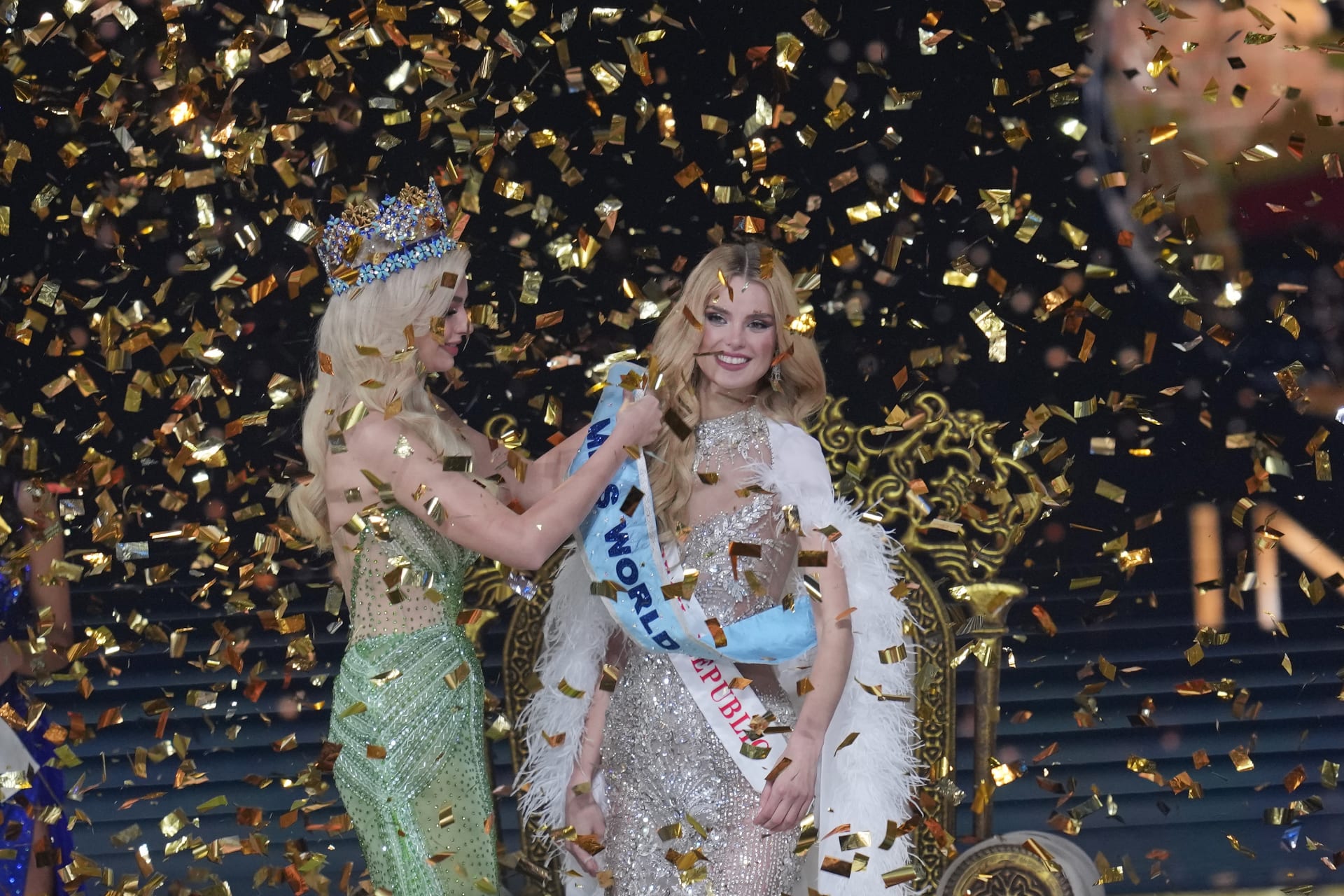 Pyszková je druhou Češkou, která prestižní titul Miss World získala.