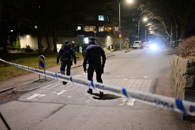 Exploze v Göteborgu z letošního března. Spojení s gangy zatím nebylo prokázáno.