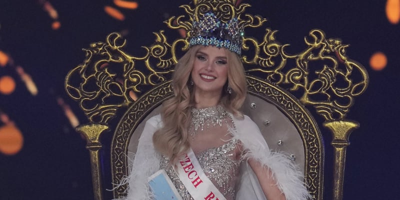 Češka Krystyna Pyszková se stala vítězkou 71. ročníku mezinárodní soutěže krásy Miss World.