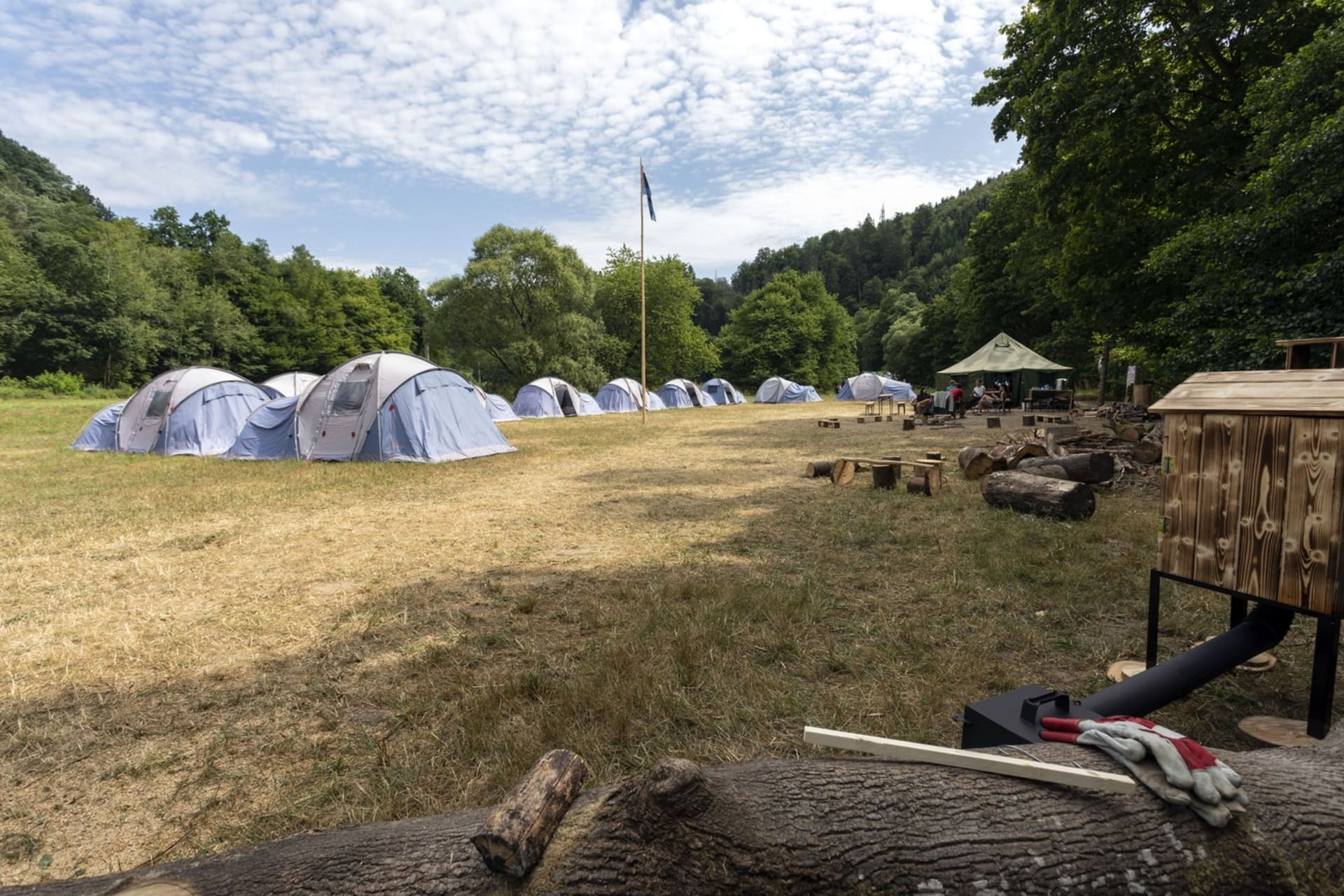 Letní tábory se plnily již půl roku před letními prázdninami.