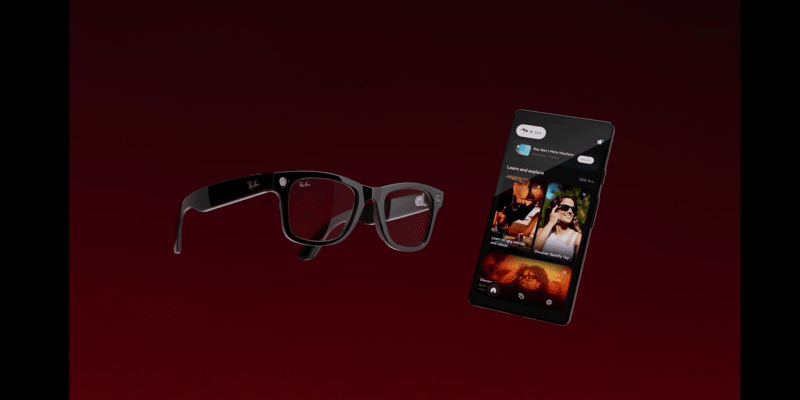 Brýle Ray-Ban Meta umožňují živě přenášet obraz na sociální sítě Facebook a Instagram.