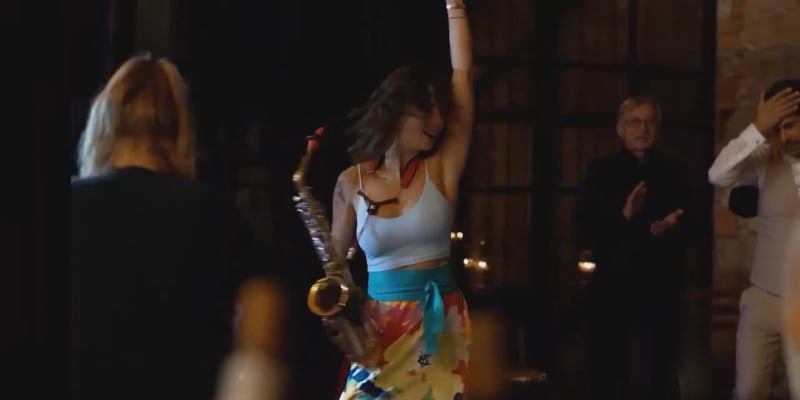 Saxofonistka Kateřina Janečková si plní sny.