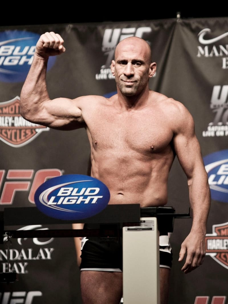 Bývalý zápasník UFC Mark Coleman na snímku z roku 2009