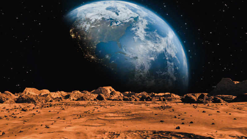 Mars a Země