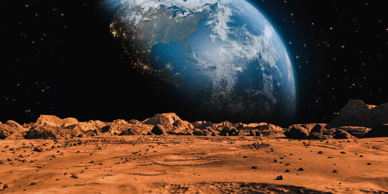 Mars a Země