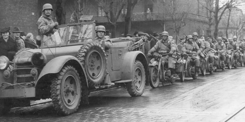 Předčasná okupace Ostravy německou armádou 14. března 1939 kolem páté hodiny odpoledne. Vojska překročila německou hranici na řece Odře, mezi obcemi Petřkovice a ostravským Přívozem.
