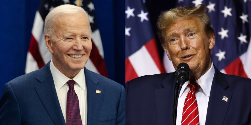 Joe Biden a Donald Trump zabojují o Bílý dům.