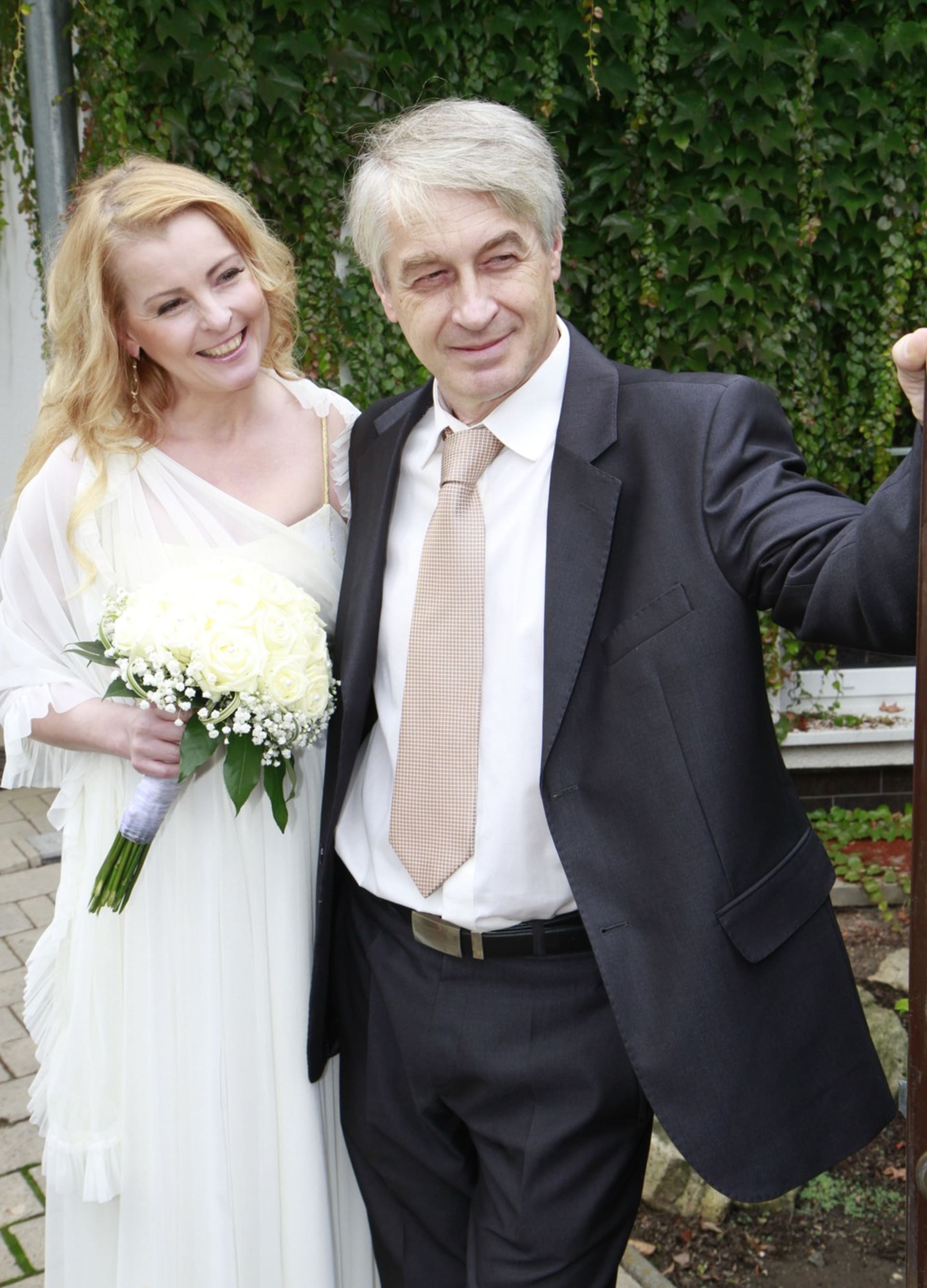 Iveta Bartošová a Josef Rychtář se vzali (snímek z roku 2013).