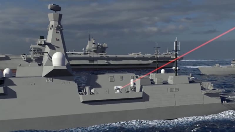 Laser může střílet z lodí, ale i z další techniky