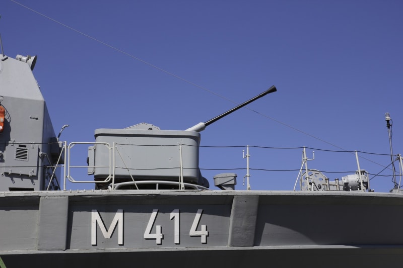 Švédský Bofors 40 mm na estonské válečné lodi