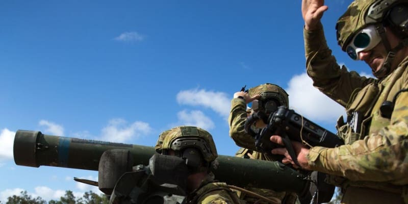 Protiletadlové střely RBS70 používá i australská armáda