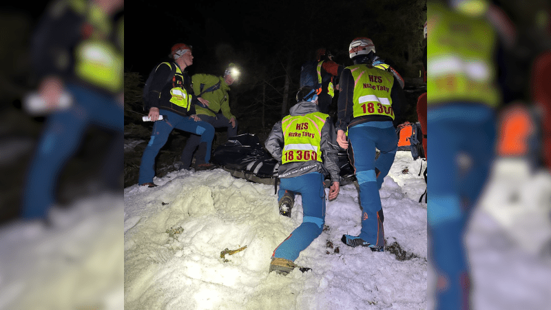 Zásah záchranářů v v Demänovské dolině 15. 3. 2024